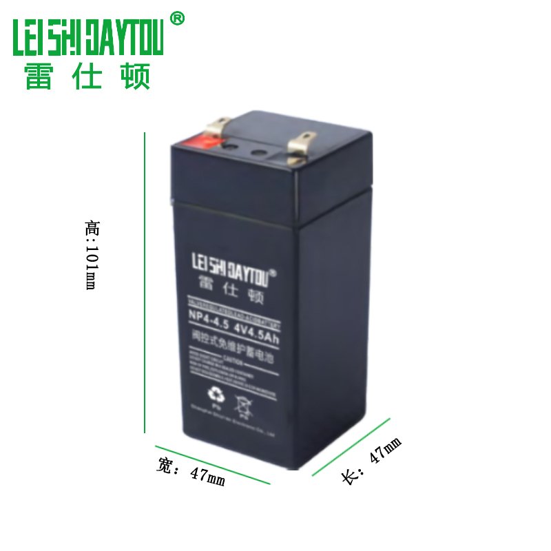 Sealed Lead Acid Battery 4V 1600mah 2.3ah 4ah 6ah for Kid's Toys 12V Storage UPS Lighting Boats-OPZV Battery