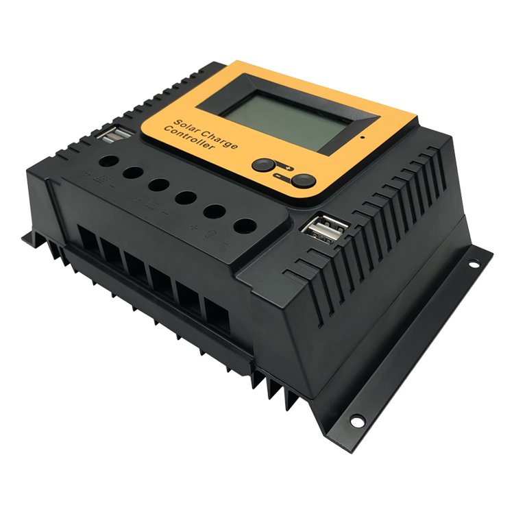 Factory Price PWM Solar Char Controller 12V/24V/36V/48V Solar Regulator 20A 30A 40A 50A 60A 80A Rated Current Lead-Acid Battery