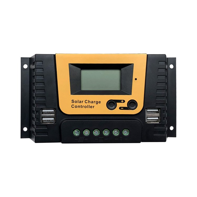 Factory Price PWM Solar Char Controller 12V/24V/36V/48V Solar Regulator 20A 30A 40A 50A 60A 80A Rated Current Lead-Acid Battery