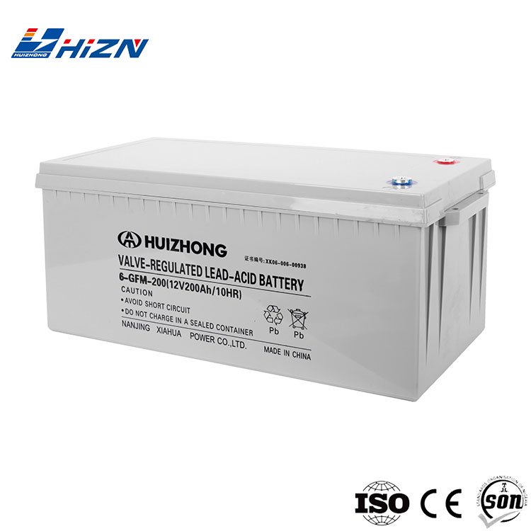 Large Capacity 12V 200AH AGM Lead Acid Battery Long Cycle Life Solar Battery