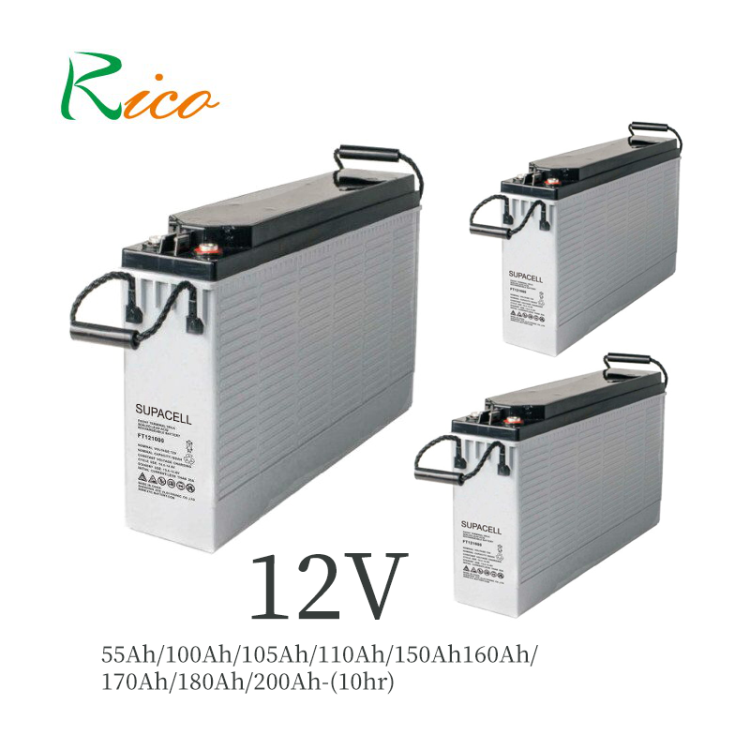 SUPACELL 12V 100AH 120AH 150AH 200AH 250AH Deep Cycle Gel Battery 12V 250Ah Lead Acid Battery