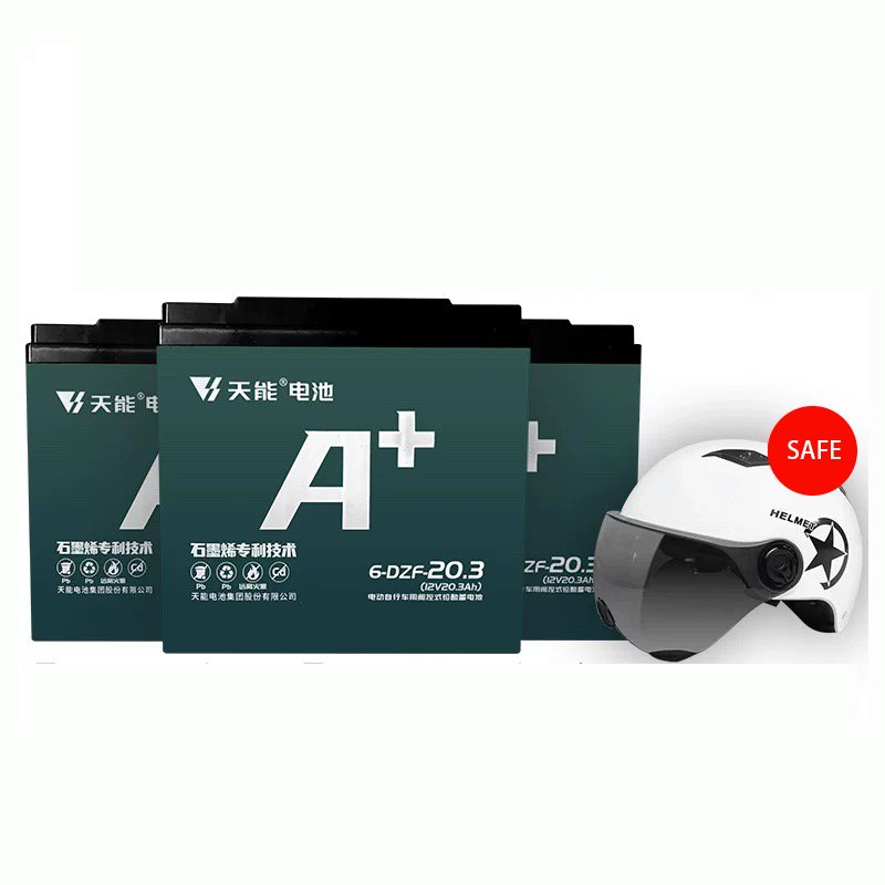 Tianneng Battery 6-DZF-20.3 Charger 24v 72v 20ah Lead Acid Battery for Bouts Automotive Golf Carts Electric Bicycles scooters