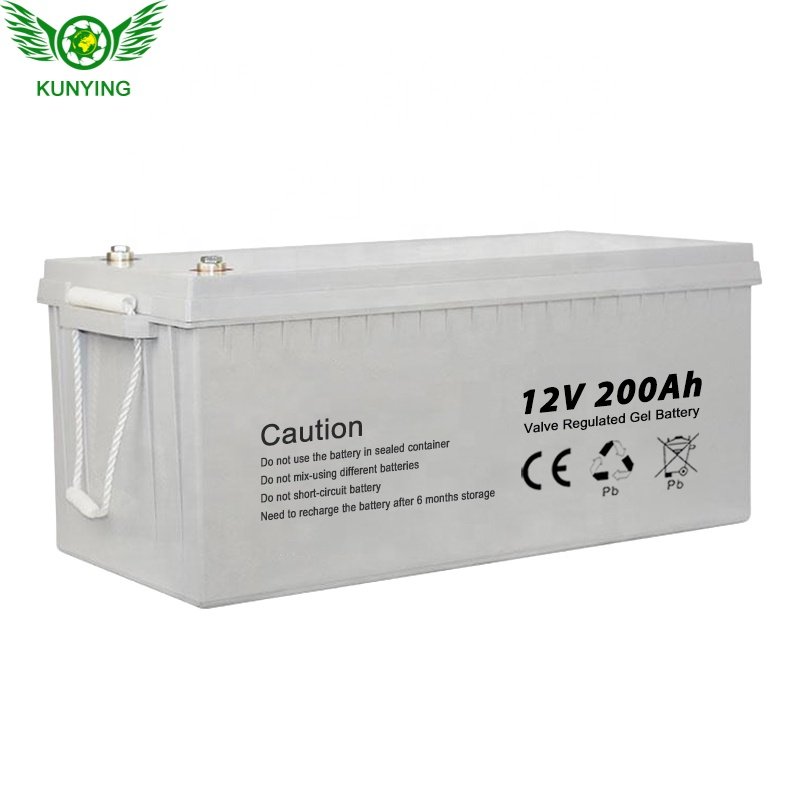 12V 200AH Solar System Lead Acid Battery Energy Storage Solar System