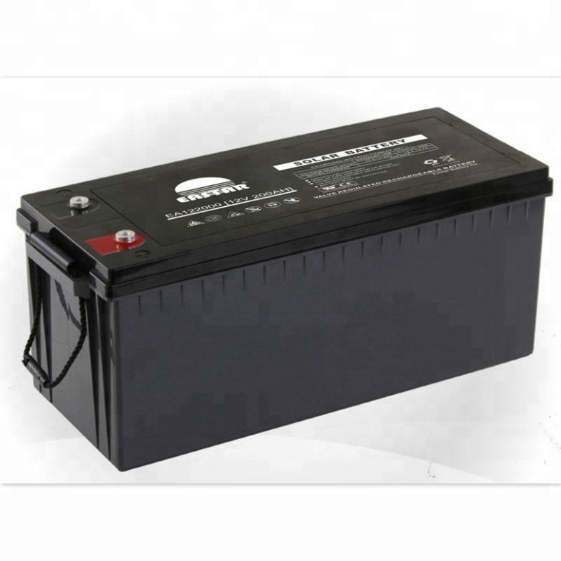 12V 200Ah rechargeable Gel lead acid battery AGM Battery for solar