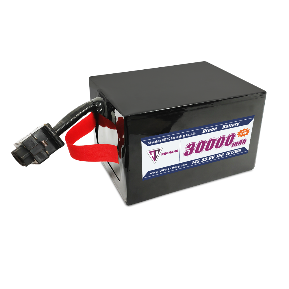 JENTC 12s 46.2V 45.6V Semi-Solid State Battery 10C/15C/30ah 30000mah For Industrial/Cargo Drone/VTOL/Heavy Lifting Drone