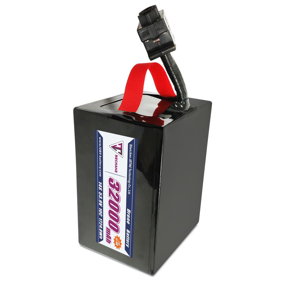JENTC 12s 46.2V 45.6V Semi-Solid State Battery 10C/15C/30ah 30000mah For Industrial/Cargo Drone/VTOL/Heavy Lifting Drone