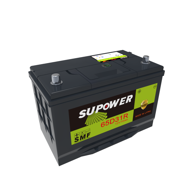 12v 70AH Starting Battery Automobile Maintenance Free Lead-acid Battery 65D31R 12V70Ah