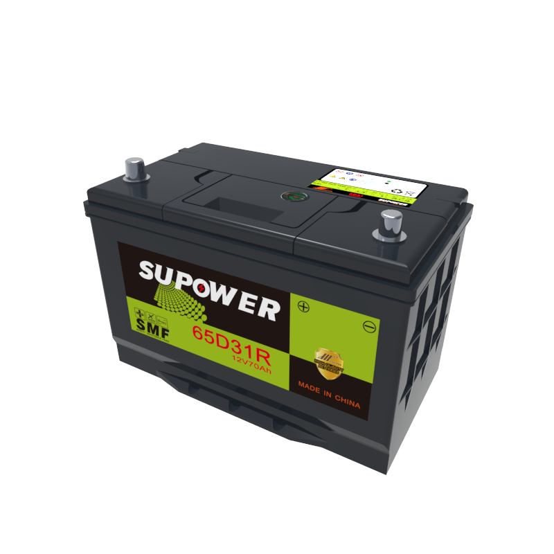 12v 70AH Starting Battery Automobile Maintenance Free Lead-acid Battery 65D31R 12V70Ah
