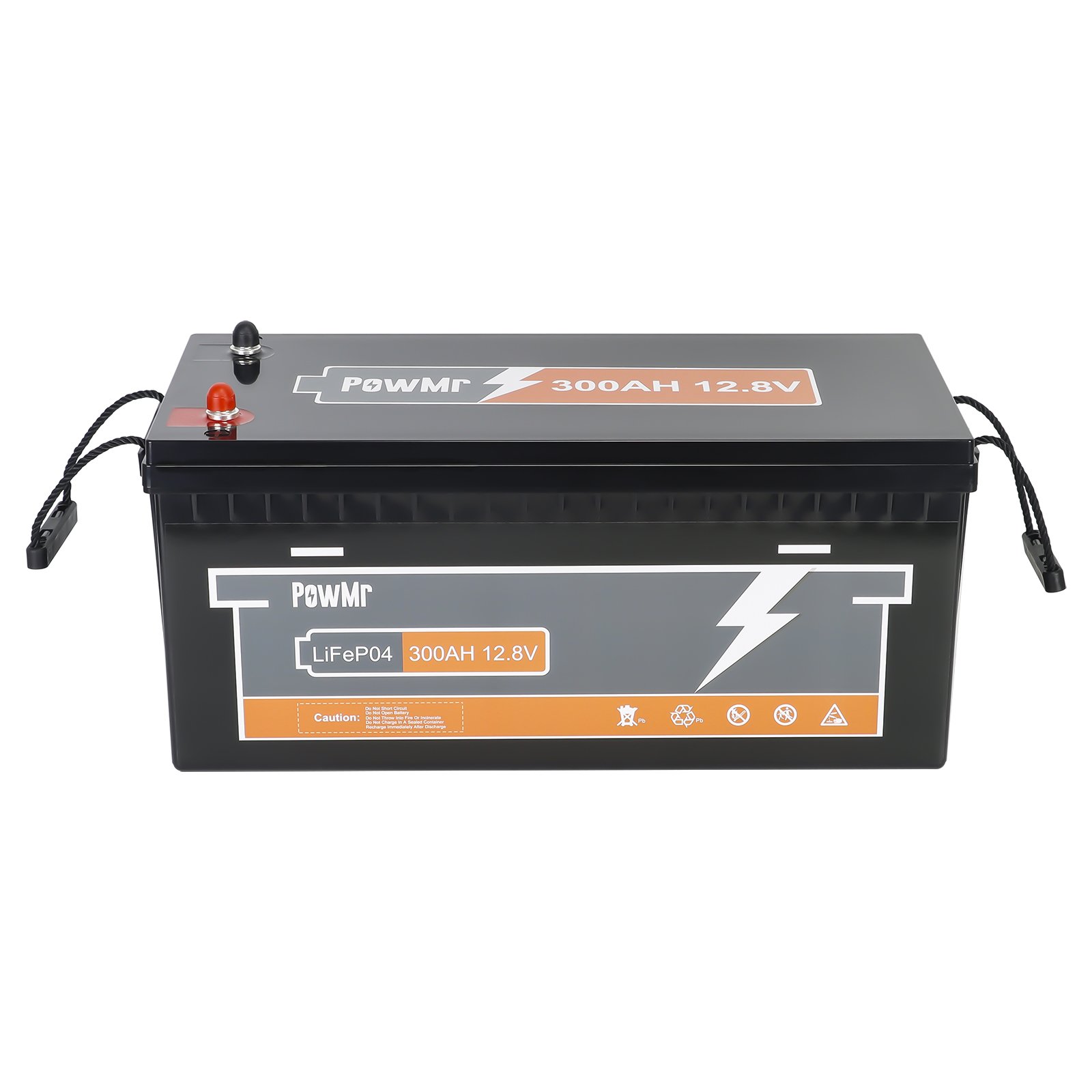PowMr 100AH 150AH 200AH 300AH 12.8V Rechargeable Lifepo4 Battery 1280/1920/2560/3840Wh Lithium ion Battery