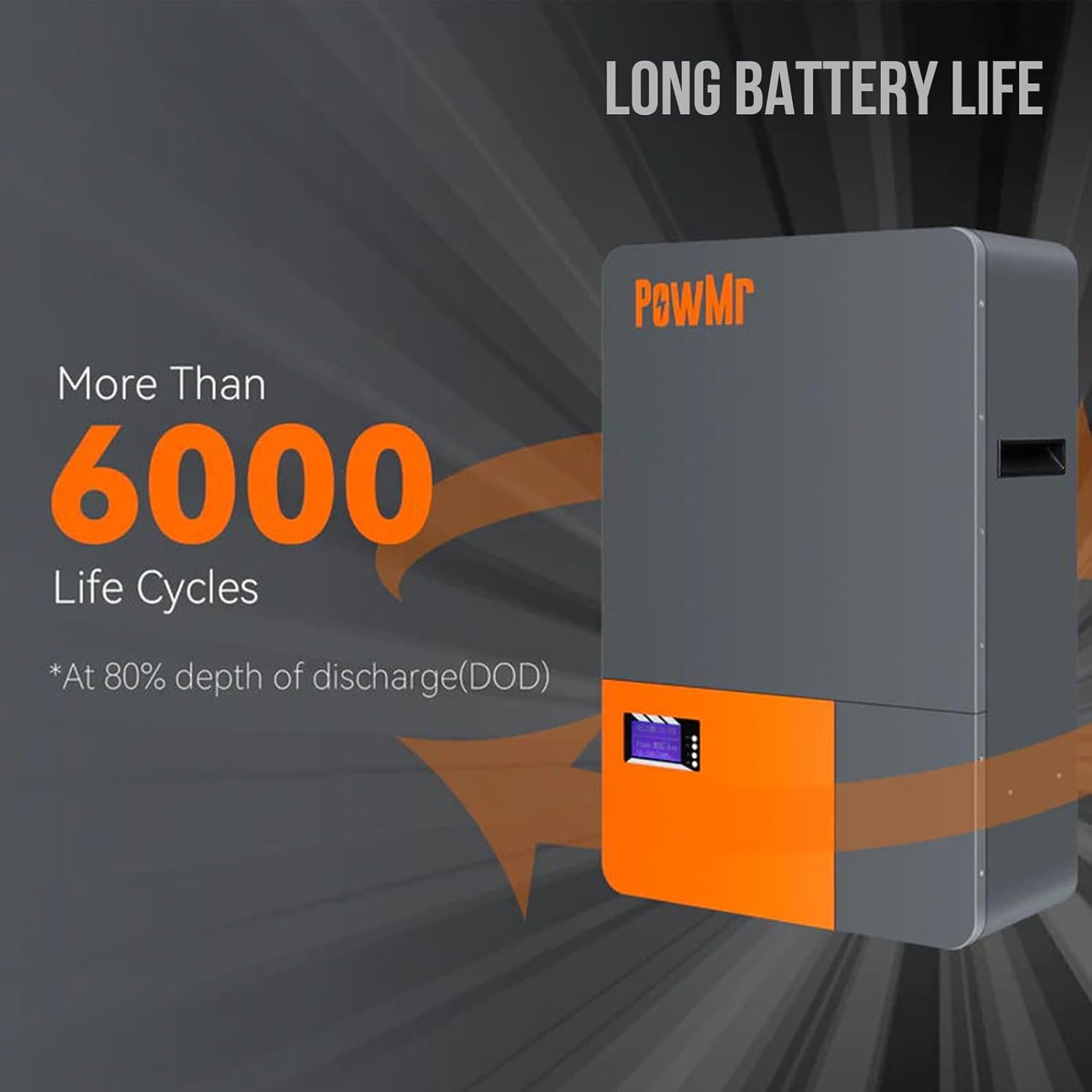 PowMr Lithium Ion Battery 100AH 200AH 48V SPW 48200 Lithium Energy Storage Battery Power Solar Battery