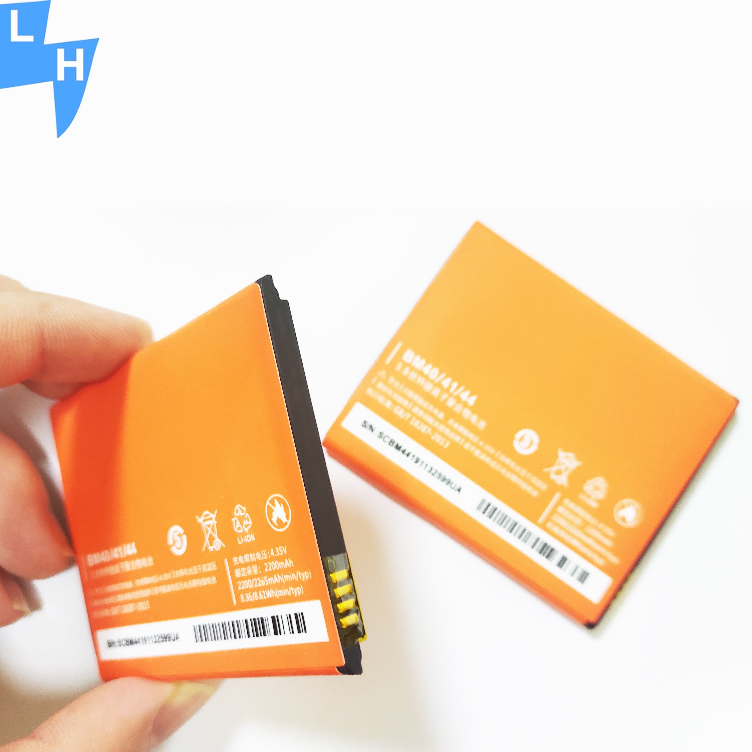 2200mAh BM40 BM41 BM44 red-mi 2A mobile phone battery for XiaoMI 2A battery rechargeable batteries
