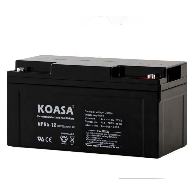 Surging Power KOASA 12V100AH NP100-12 Deep Cycle Battery Solar Battery Lead Acid Battery For Medical Equipment