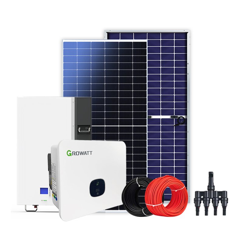 Hot Selling 20kw/50kw Portable Home Solar Generator System Polycrystalline Silicon Panel Lifepo4 Battery 15kw Load 220v Volta