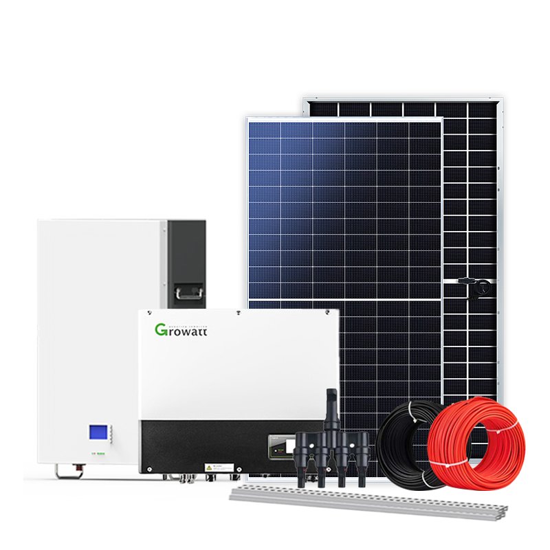 Hot Selling 20kw/50kw Portable Home Solar Generator System Polycrystalline Silicon Panel Lifepo4 Battery 15kw Load 220v Volta