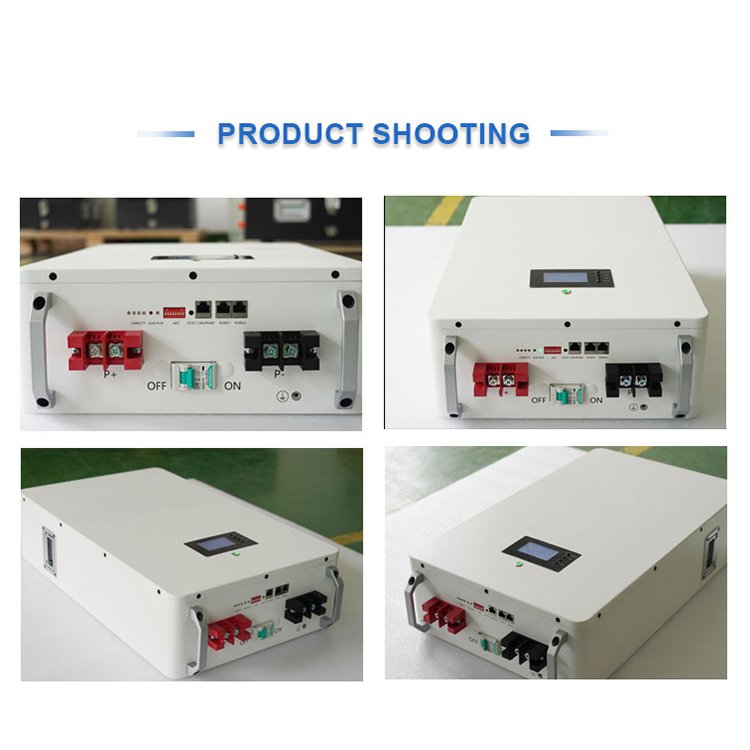 Best New Products Of 2024 51.2V 5.12KWh power wall for energy storage solar system premium 51.2V 100Ah lithium ion batteries