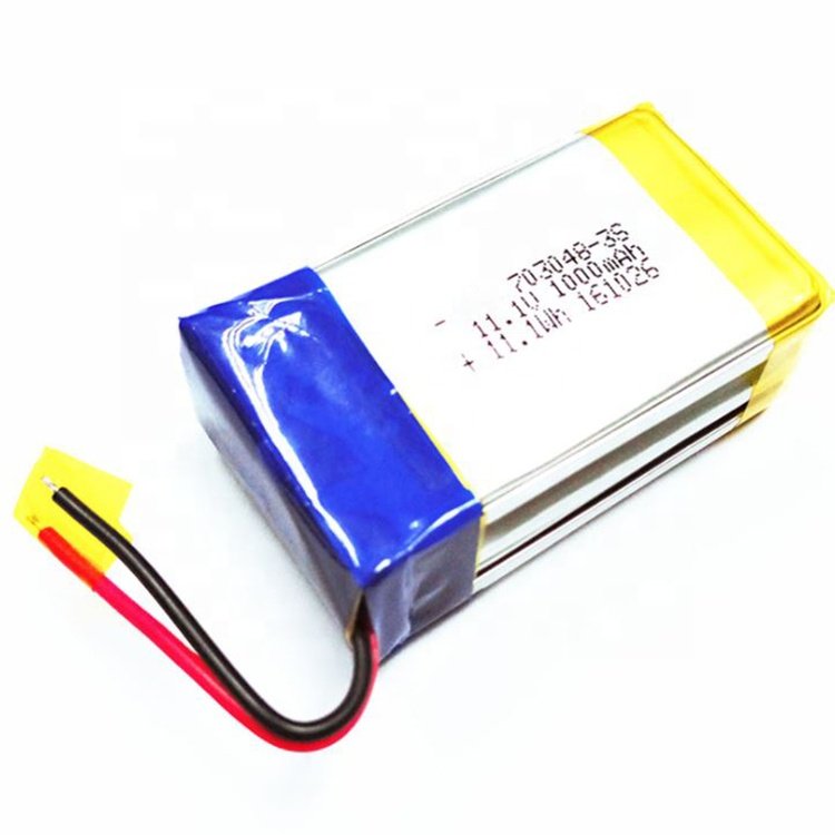 Custom design 703048 3S 11.1v 3s1p 1000mah 2000mAh li ion battery pack for education toys