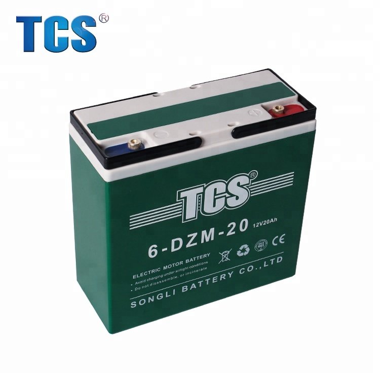 electric bike battery 6-DZM-20 scooter 12V 20AH lead acid battery wholesale rechargeable batteries for ebike