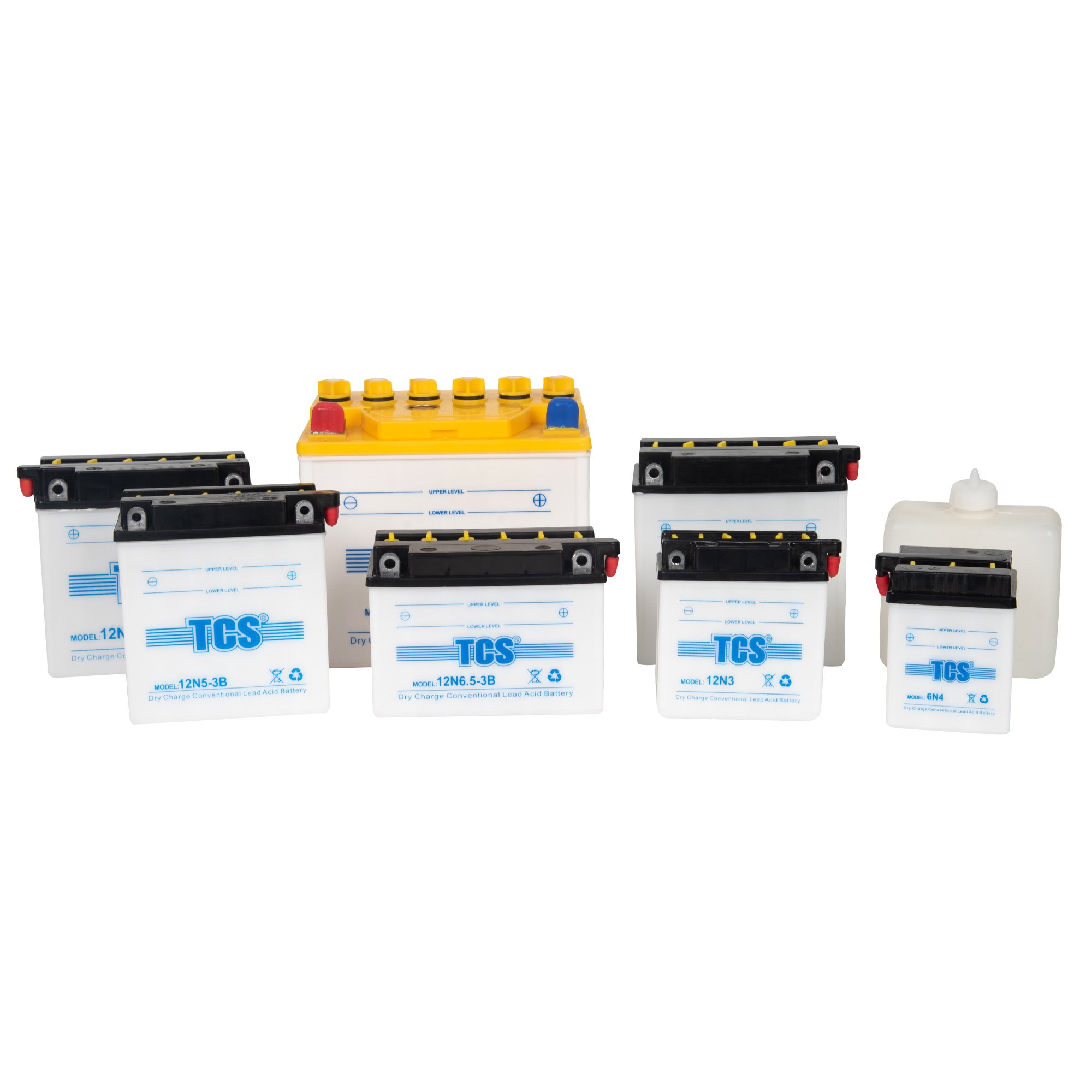 TCS Motorcycle Lead Acid Battery Batteries