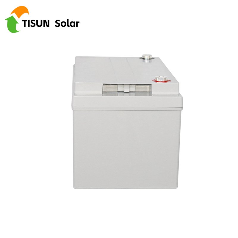Tisun Gel Solar Battery 12V 65AH 100Ah 150Ah 200Ah 250Ah Deep Cycle Solar Lead Acid Battery System
