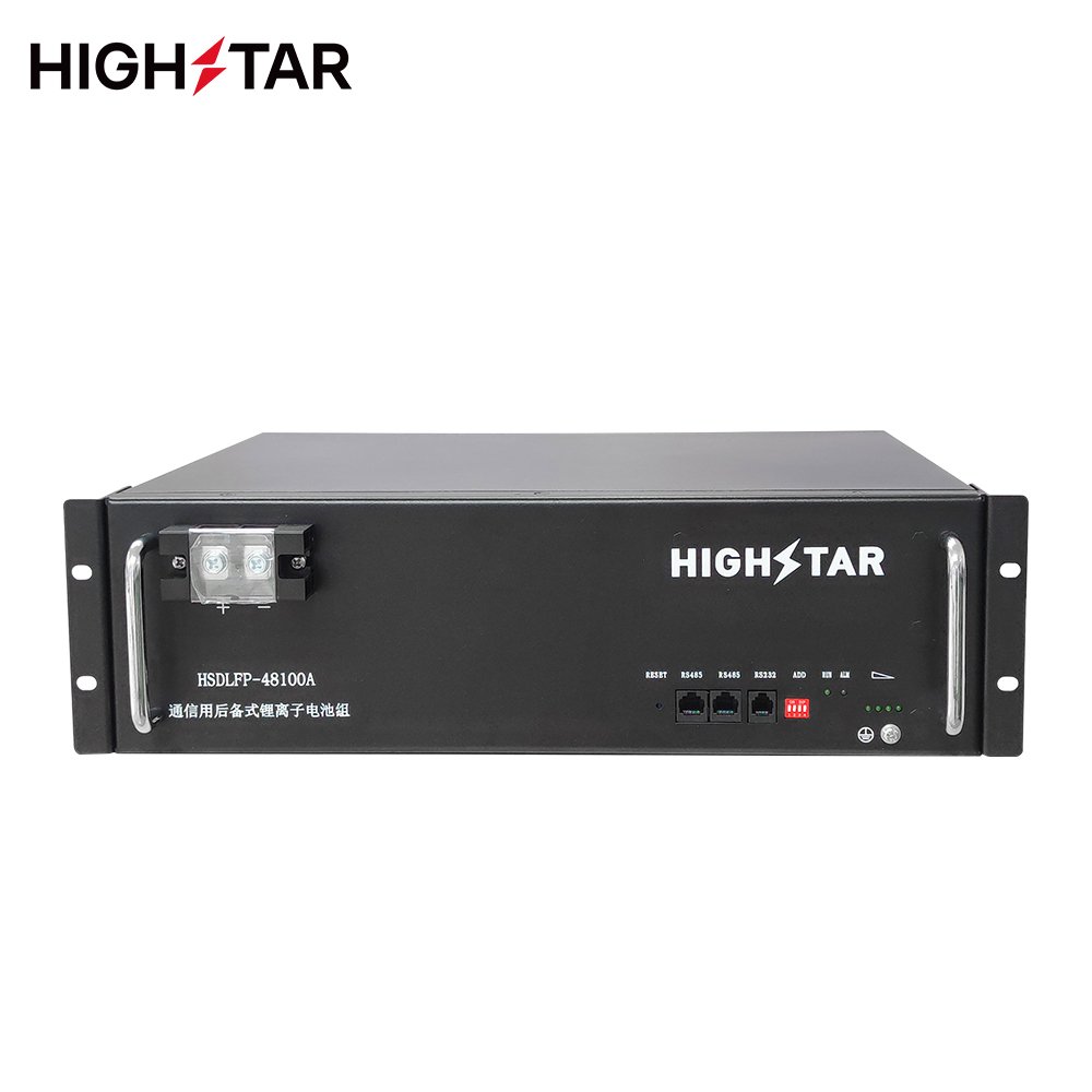 HIGHSTAR OEM Hsdlfp-48v100ah Battery Energy Storage System 12V Prismatic Lifepo4 Lithium Ion Batteries Pack Golf Carts 100Ah