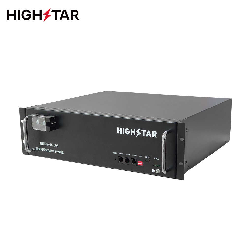 HIGHSTAR OEM Hsdlfp-48v100ah Battery Energy Storage System 12V Prismatic Lifepo4 Lithium Ion Batteries Pack Golf Carts 100Ah
