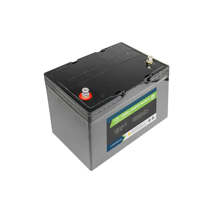 LTC Bms Nominal Capacity Lifepo4 12V 100Ah Usv-Batterie Macht Sicher Batterie with Bluetooth