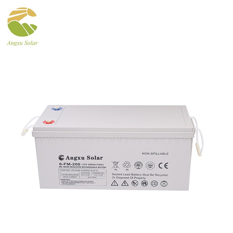 Generator Battery 12V 200Ah For Solar Batteries Lead Acid Batteries With Best Price