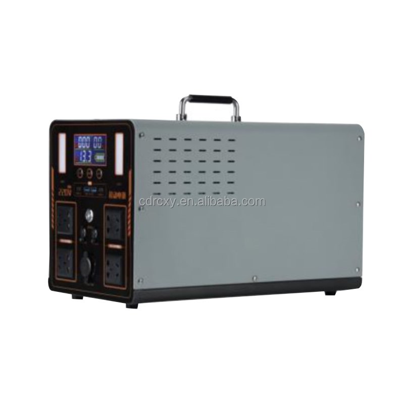C2000 Home & Outdoor Portable Solar Generator Lifepo4 Battery Power Station Backup Home Solar Power Station