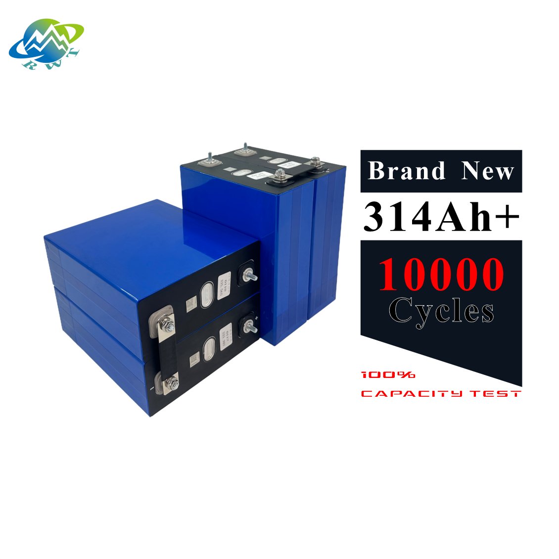 RWT Best CATL 3.2V 280ah 302ah LiFePO4 Lithium ion Battery Cell for 12V 24V 48V off-grid Solar Power Storage System Pack