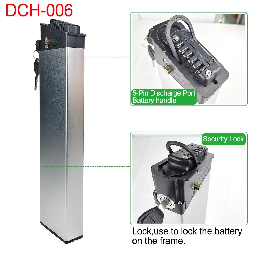 DCH-006 48V Folding EBike Battery 48Volt 14Ah 12.8Ah 10.4Ah Ebike Batteries For electric bicycle