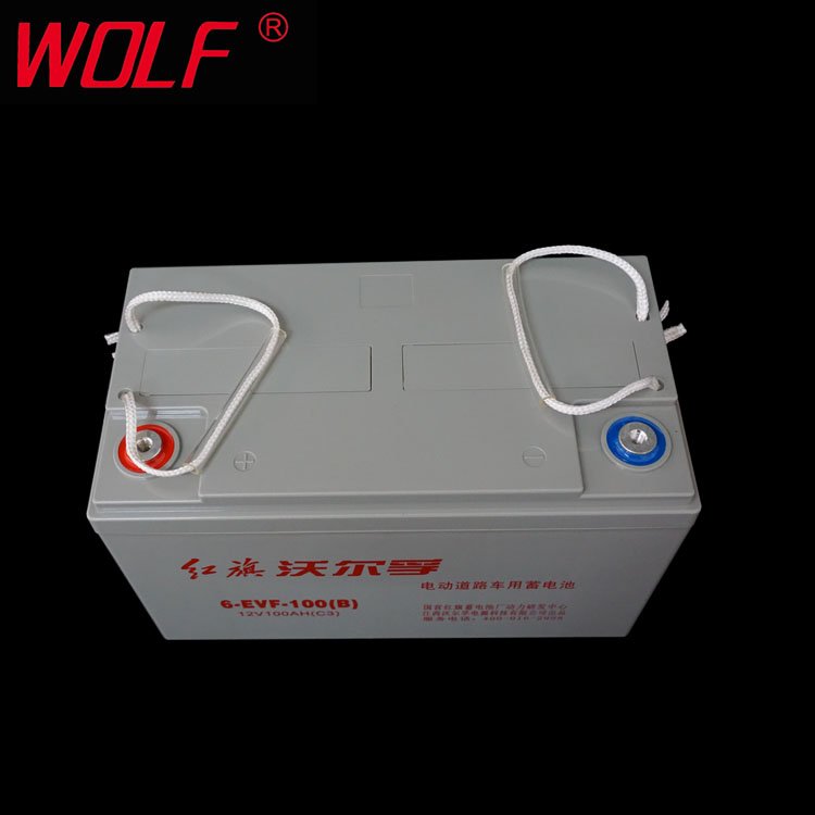 6 evf 100 vrla agm road sweeper battery 12v 100ah deep cycle electric car battery