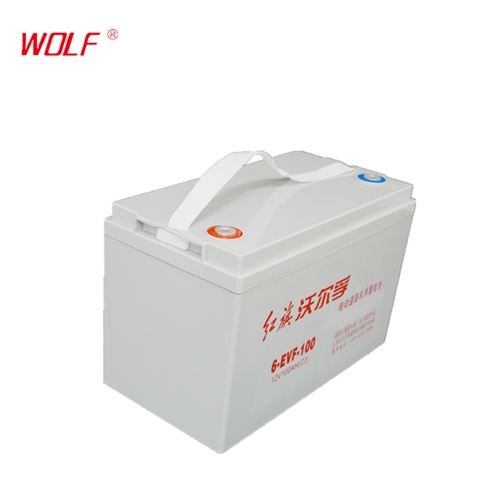 6 evf 100 vrla agm road sweeper battery 12v 100ah deep cycle electric car battery