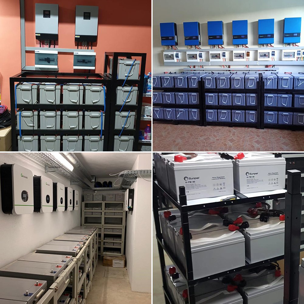 Sunpal Rechargeable Solaire Gel Battery Deep Cycle 12V 100Ah 150Ah 200Ah 260Ah Solar Energy Lead Acid Battery