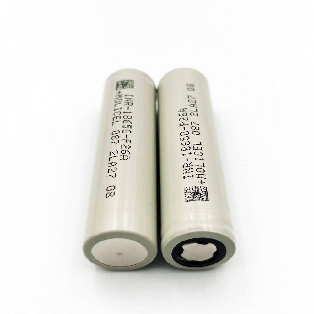 Original 3.7V INR18650 P26A 2600mAh 35A rechargeable lithium ion battery 18650 molicell authentic INR18650 P26A