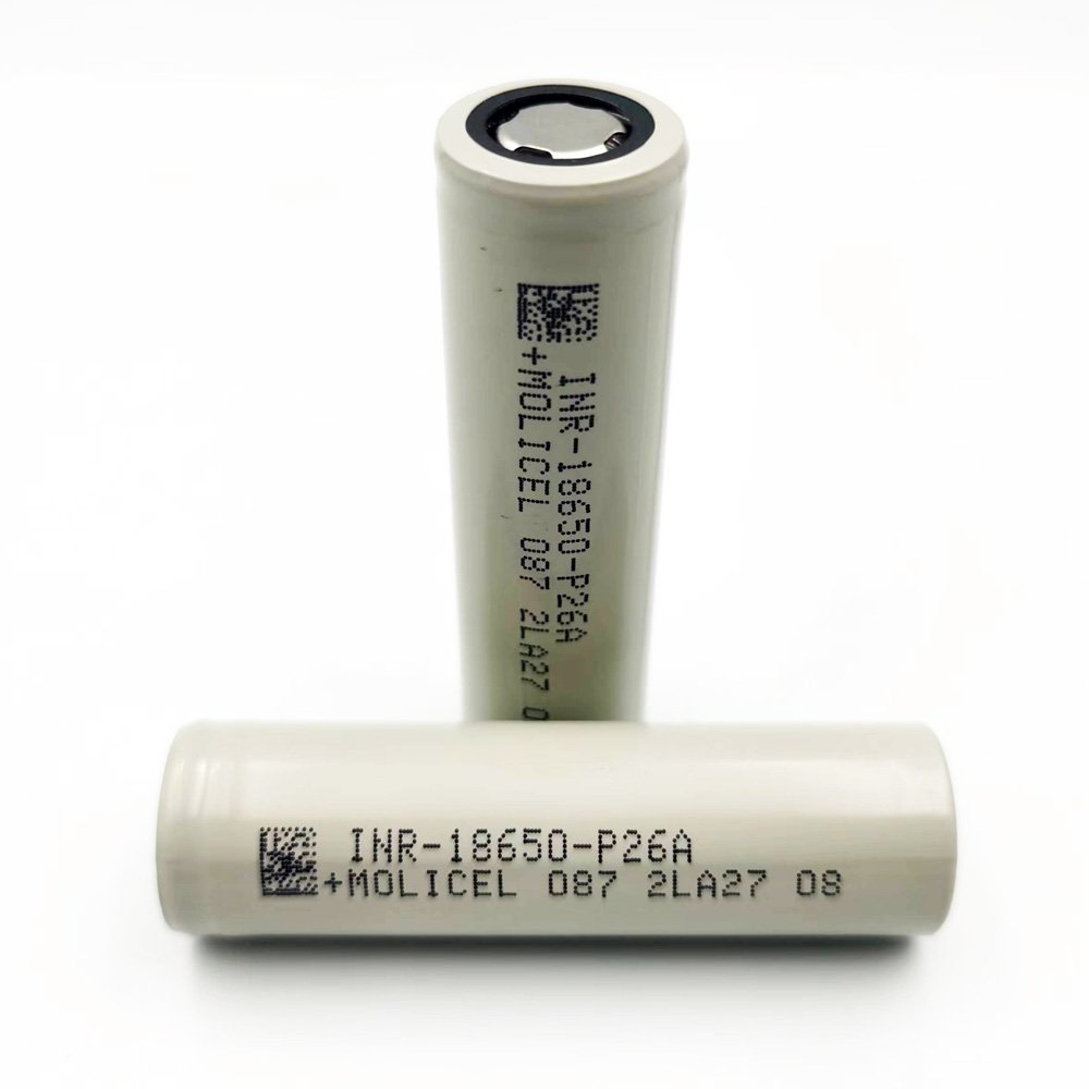 Original 3.7V INR18650 P26A 2600mAh 35A rechargeable lithium ion battery 18650 molicell authentic INR18650 P26A