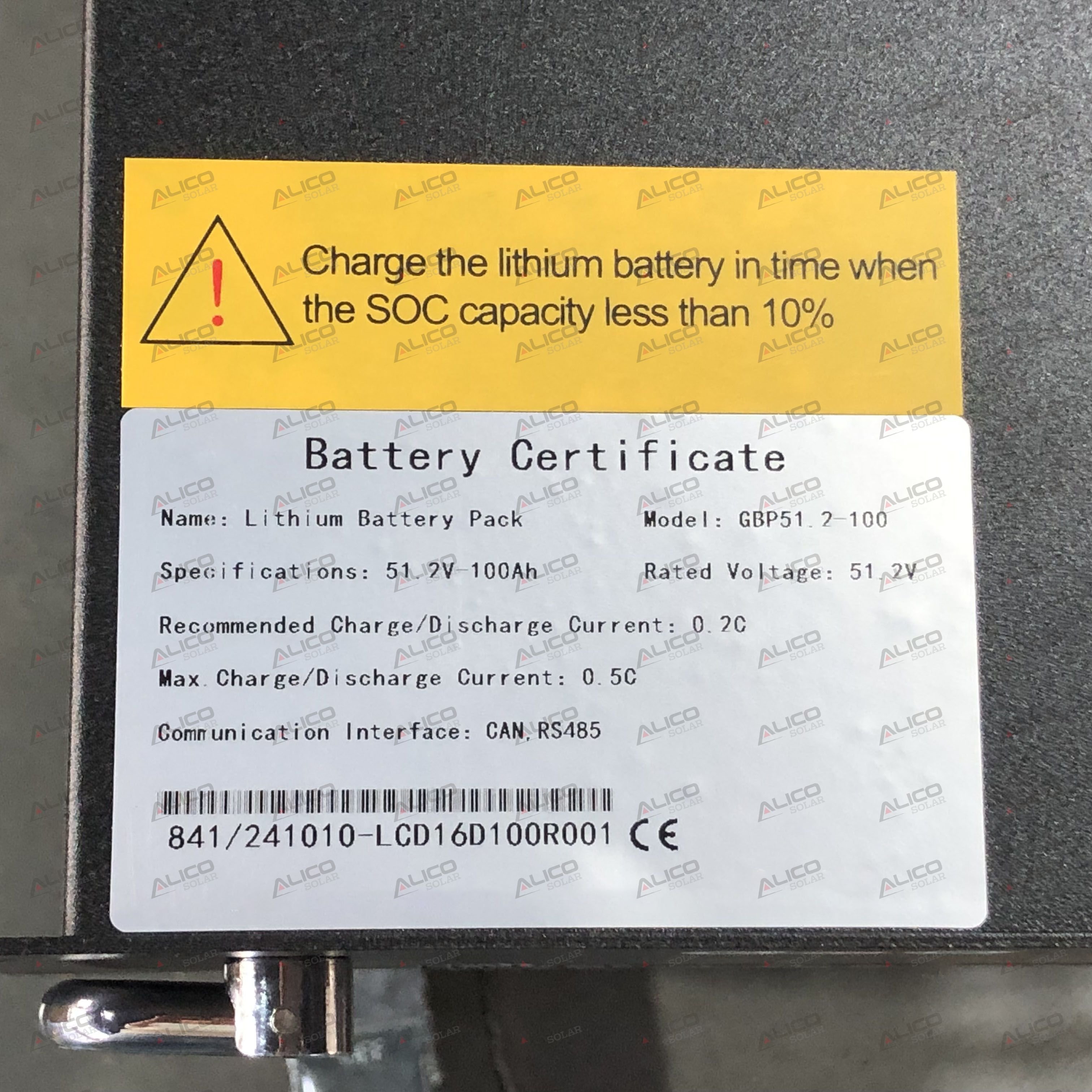 Batterie sola lithium 10kwh lithium ion batteries 48v 200ah 5kv for solar system