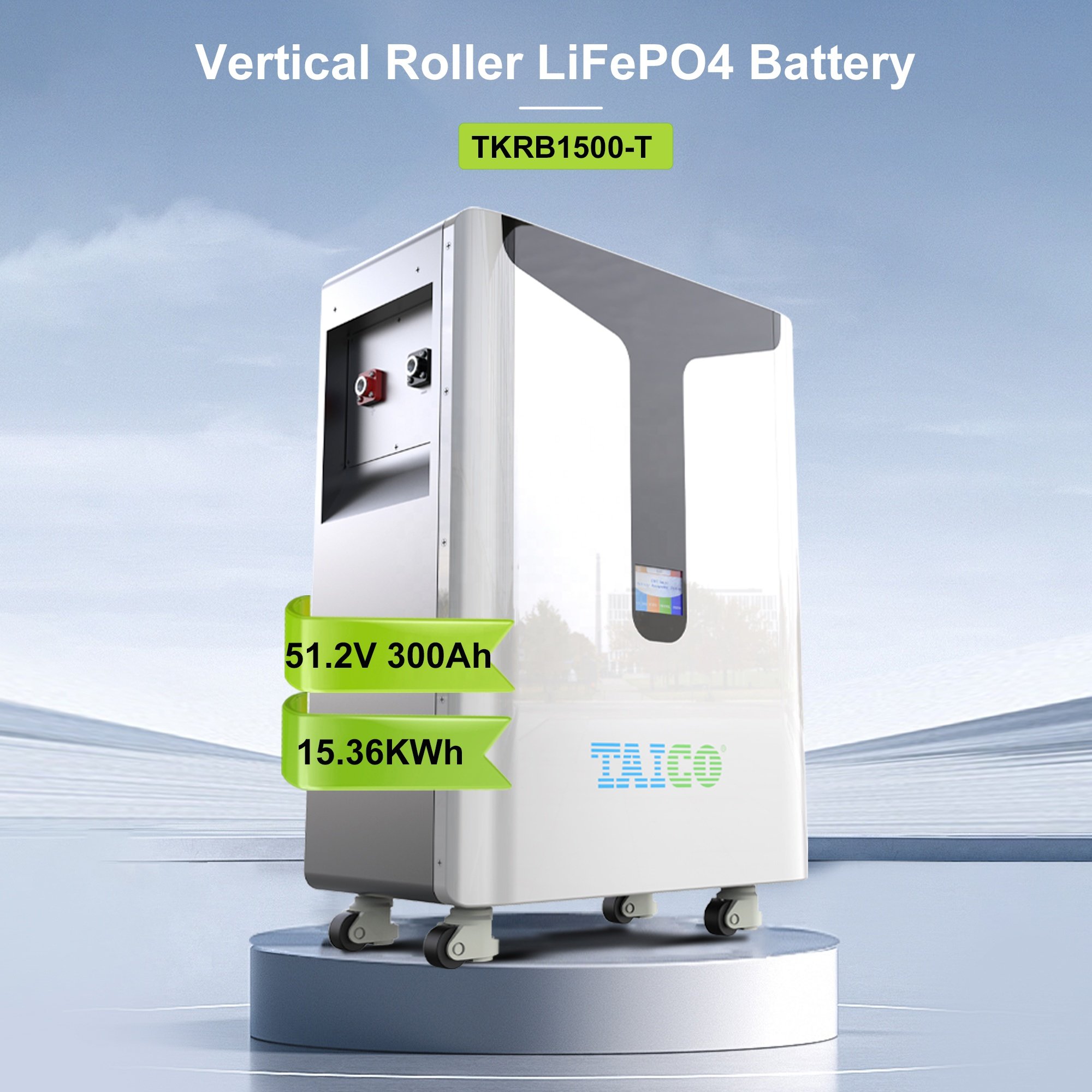 15KWH 16KWH TKRB1500 Lithium Ion Battery Lifepo4 48v 200ah 51.2V 300AH TAICO Powerwall Solar Storage Battery Pack