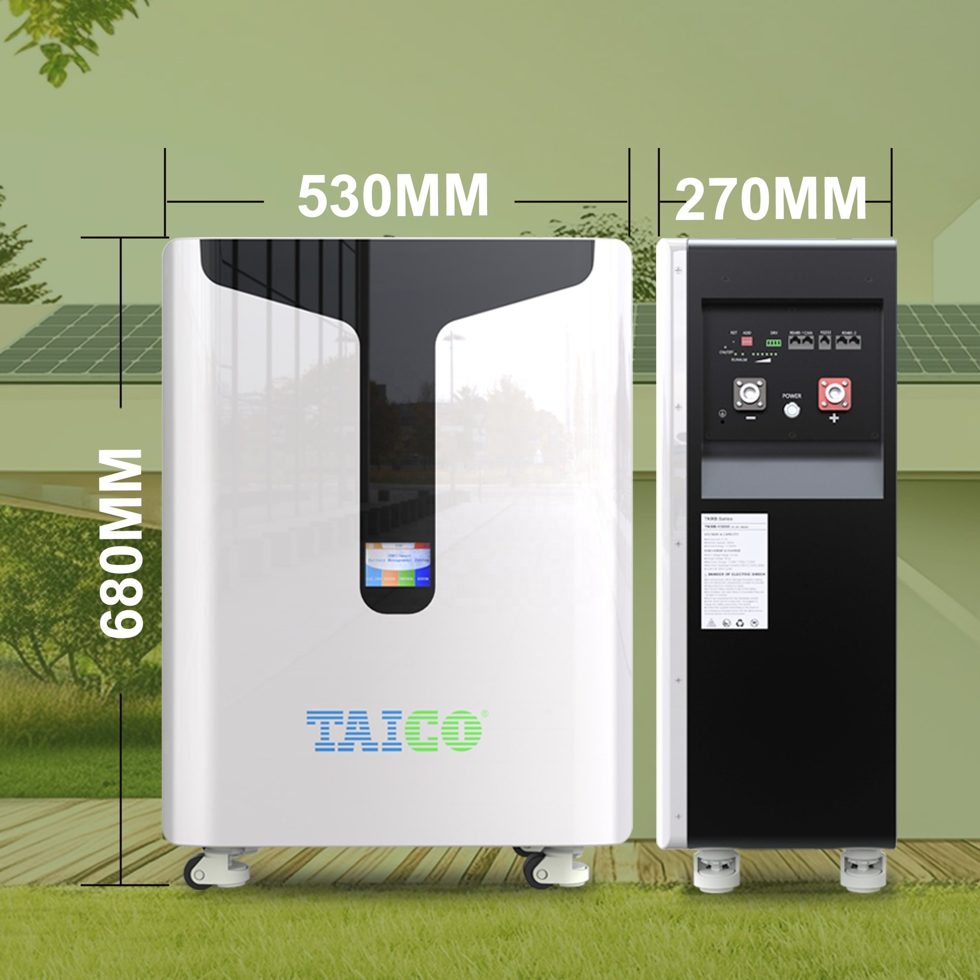 15KWH 16KWH TKRB1500 Lithium Ion Battery Lifepo4 48v 200ah 51.2V 300AH TAICO Powerwall Solar Storage Battery Pack