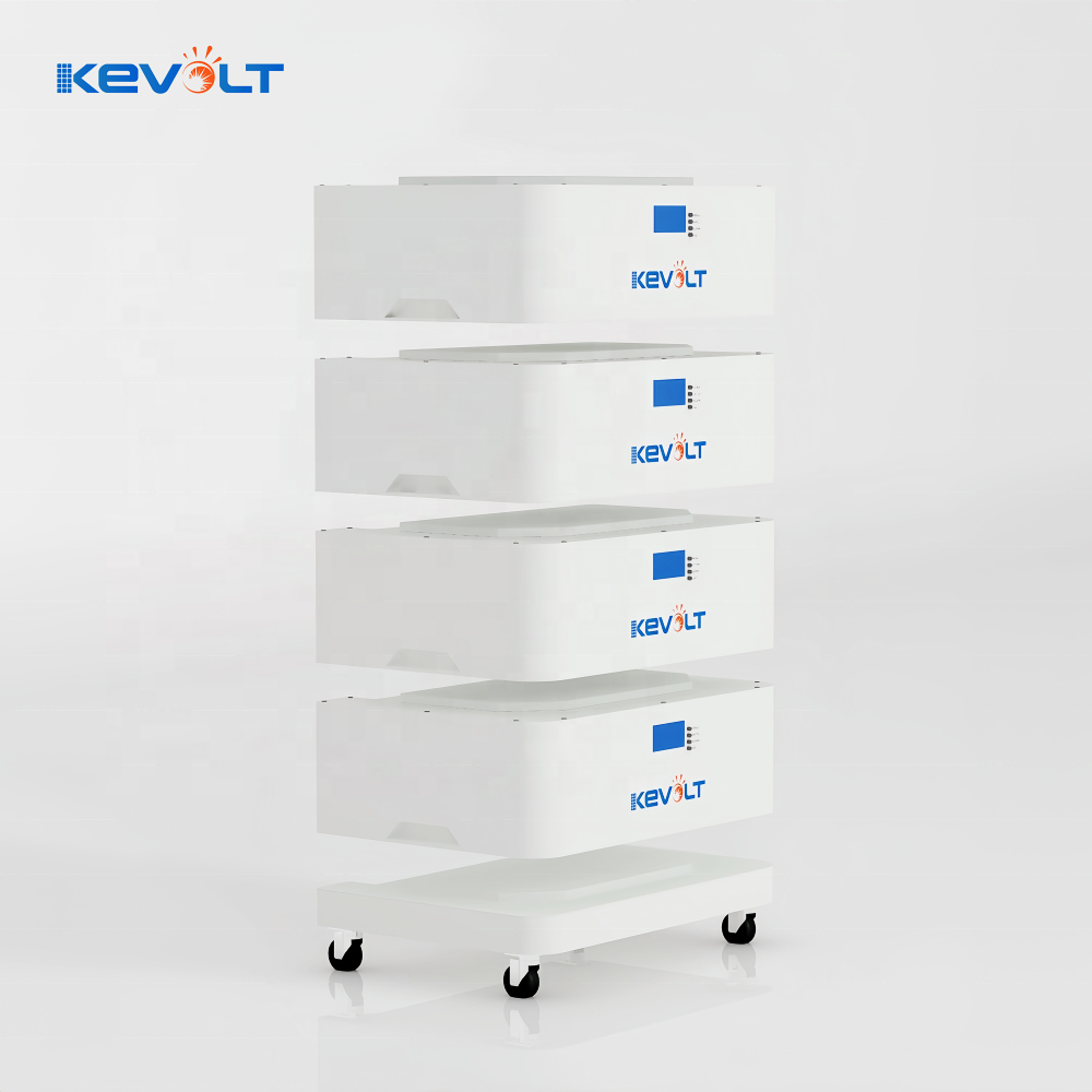 KEVOLT Stacked Lifepo4 Battery 48V 5kWh 10kWh 15kWh 20kWh 50kWh Lithium Solar Battery Home Energy Storage