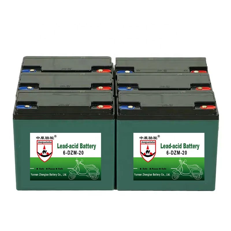 Electric Motorcycle 12V20Ah 48V 60V 72V Batteries Pack 20Ah 30Ah 40Ah 45Ah 50Ah 60Ah Lead Acid Battery