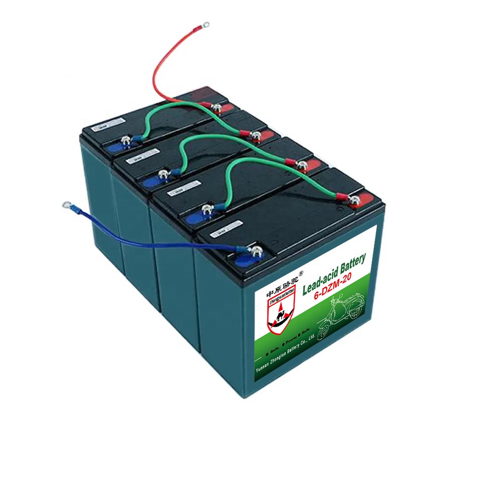 Electric Motorcycle 12V20Ah 48V 60V 72V Batteries Pack 20Ah 30Ah 40Ah 45Ah 50Ah 60Ah Lead Acid Battery