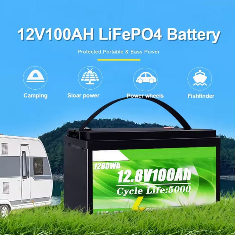 48V 100Ah 200Ah 300Ah Lifepo4 Deep Cycle Battery Pack Rechargeable Lithium Ion for Solar Energy Storage Systems