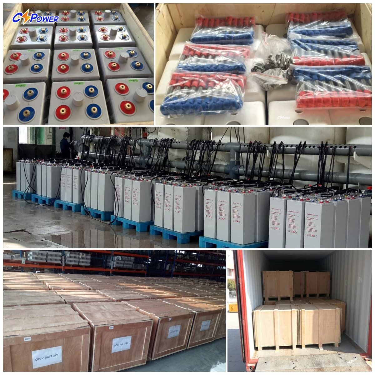 CSPower 2V 500Ah Deep Cycle Tubular Gel OPzV Battery for Power Tools Guangdong Factory OPzV2-500 5OPzV500 DAR