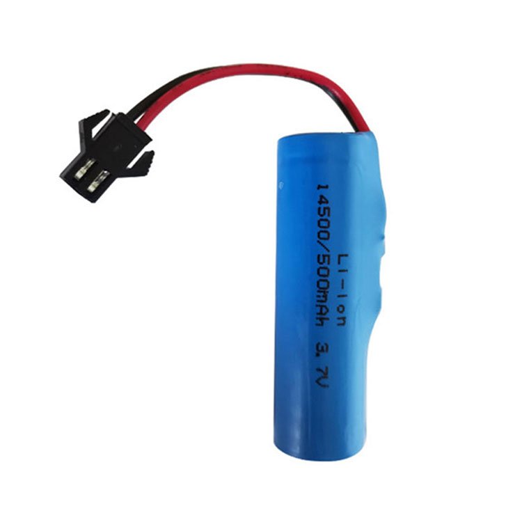 Best Quality Promotional Lithium Ion Battery ICR14500 3.7v 500mah 700mAh 800mAh Li-ion Battery Pack 3.7V 18650 18500 14250