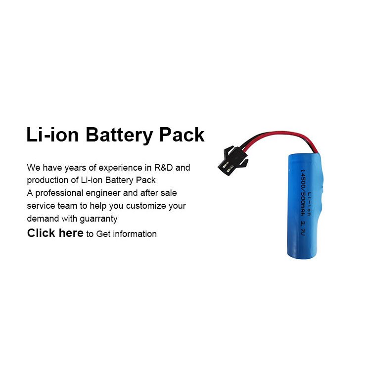 Best Quality Promotional Lithium Ion Battery ICR14500 3.7v 500mah 700mAh 800mAh Li-ion Battery Pack 3.7V 18650 18500 14250