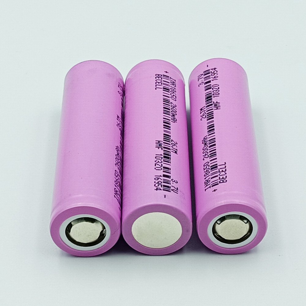 3.6V 2600mah INR 18650-26JM rechargeable Lithium Ion Battery 18650 Cell For Scooter E-bike