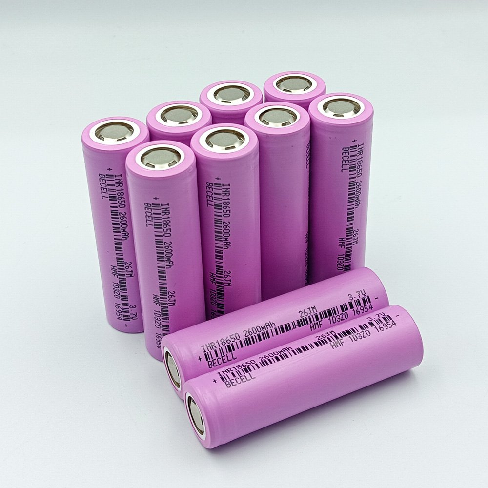 3.6V 2600mah INR 18650-26JM rechargeable Lithium Ion Battery 18650 Cell For Scooter E-bike