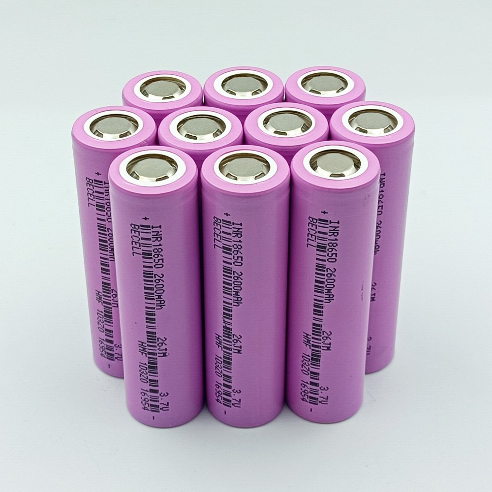 3.6V 2600mah INR 18650-26JM rechargeable Lithium Ion Battery 18650 Cell For Scooter E-bike