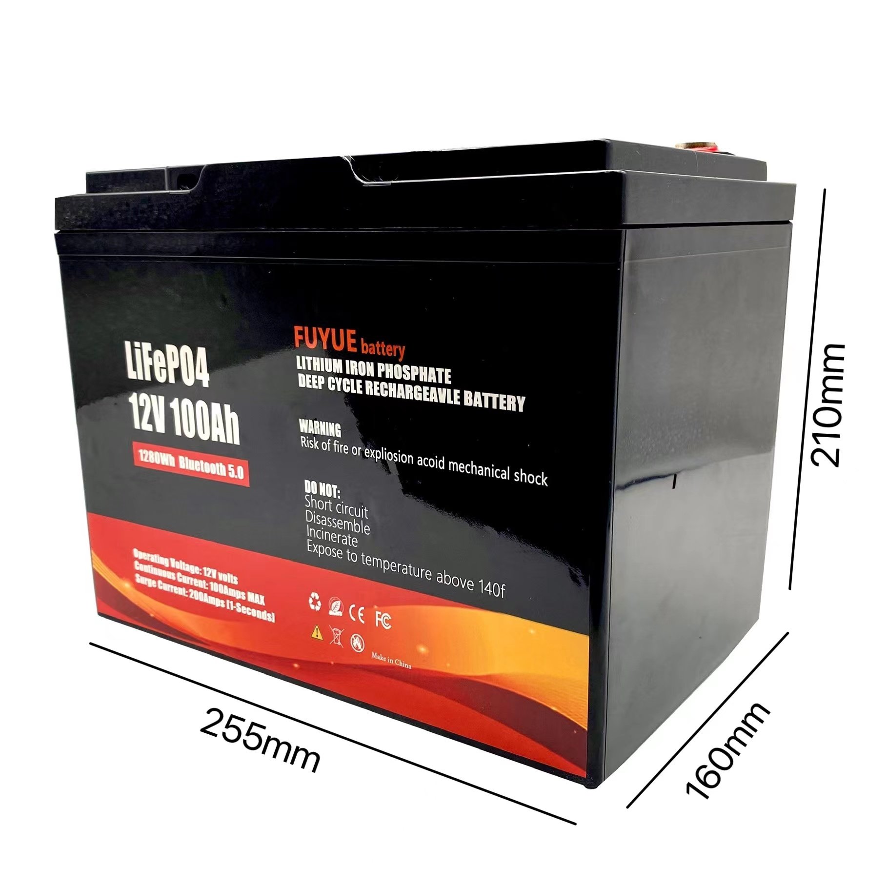EU Stock Poland Lifepo4 Battery 12v 50ah 100ah 280ah 300ah 400ah 200ah Solar Battery Pack Lithium Ion batteries