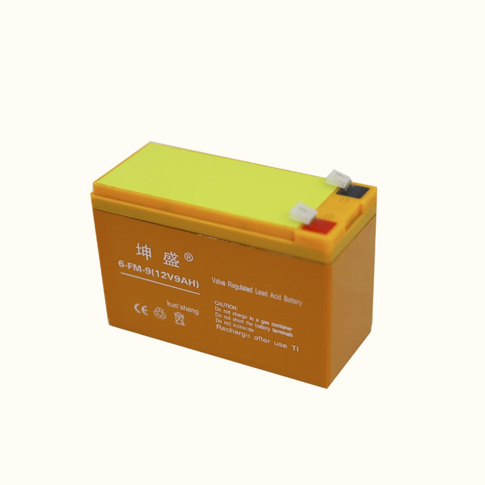 China High Quality Rechargeable AGM Lead Acid Battery 12v 9ah Suitable For Electric Wheelchair Oxygen Generator